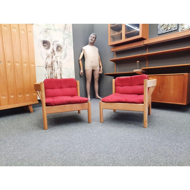 Mid-Century Danish Sofa by Jørgen Bækmark, 1960s, Set of 2 For Sale - Image 13 of 15