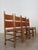 Mid-Century Modern Kentucky Chairs by Carlo Scarpa for Bernini, Italy, 1970s, Set of 4 For Sale - Image 3 of 18