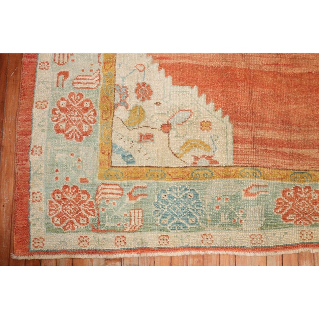 an early 20th-century room square size Turkish Oushak Rug Details rug no. j2863 size 8' 10" x 10' (269 x 305 cm)