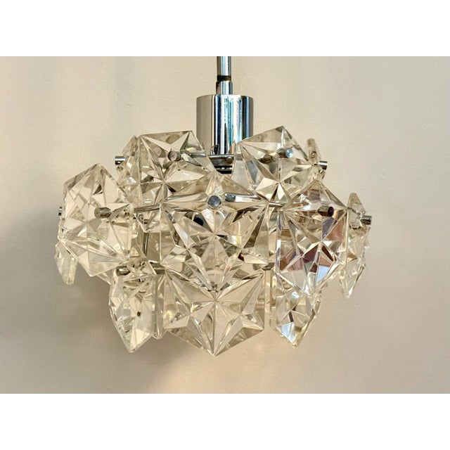 Crystal Pendants or Chandeliers, McM, Modernist 1970 For Sale - Image 10 of 12