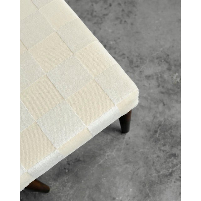 Mid-Century Modern Mid-Century Modern Italian Bench in Walnut, 1950s For Sale - Image 3 of 6