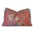 Gp & J Baker Indienne Flower Lumbar Pillows in Red For Sale