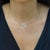 1/2 Carat Diamond Pave Circle & Bar Toggle 14k Yellow Gold Pendant Necklace For Sale In Miami - Image 6 of 6