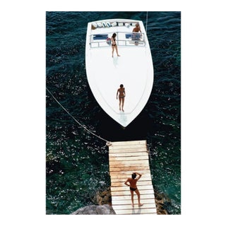 Speedboat Landing, Slim Aarons, Estate Edition, 1973 For Sale