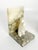 Marble Bookends with Stucco Fish Decoration, France, 1970s, Set of 2 For Sale - Image 6 of 15