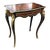 French Style Copper Side Table With Gold Details For Sale