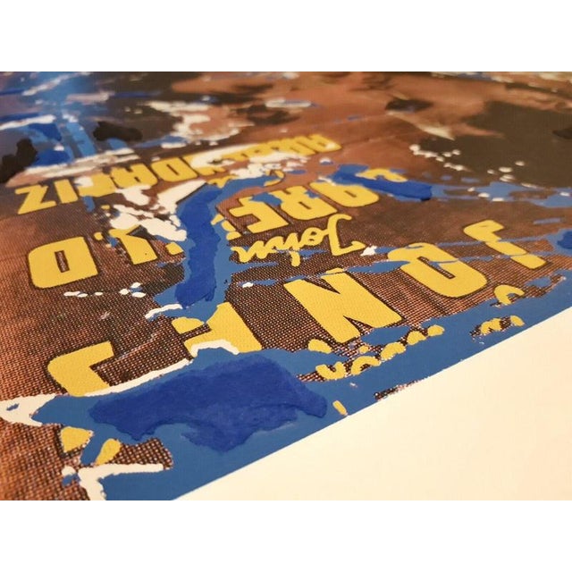 Mimmo Rotella Color silkscreen and collage on Fedrigoni Watercolor paper, 300 g. Year 1997 This work is part of the...