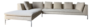 B&b Italia Charles Corner Sectional Sofa by Antonio Citterio