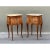 1940s Pair of French Louis XV Style Rosewood Side Tables Nightstands For Sale - Image 4 of 10