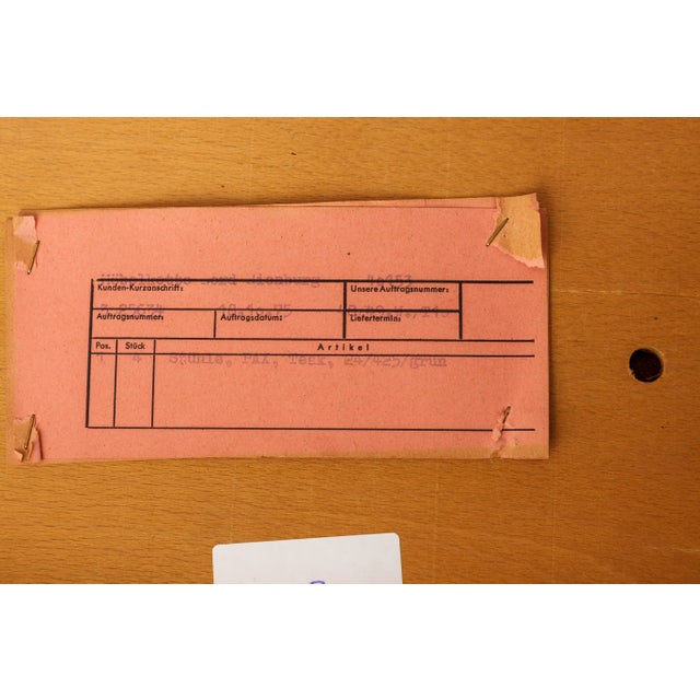 Brown Vintage Teak Dining Chairs in the style of Erik Buch, 1960s, Set of 4 For Sale - Image 8 of 10