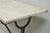 Antique French Victorian Cast Iron Pastry Table Base Marble Top Console Table For Sale - Image 11 of 18