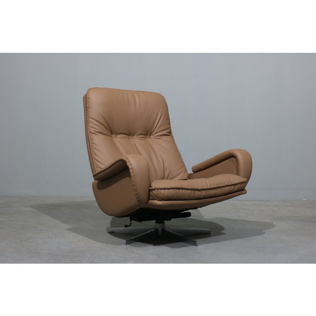 Leather Lounge Chair from de Sede, 1970s For Sale - Image 10 of 10