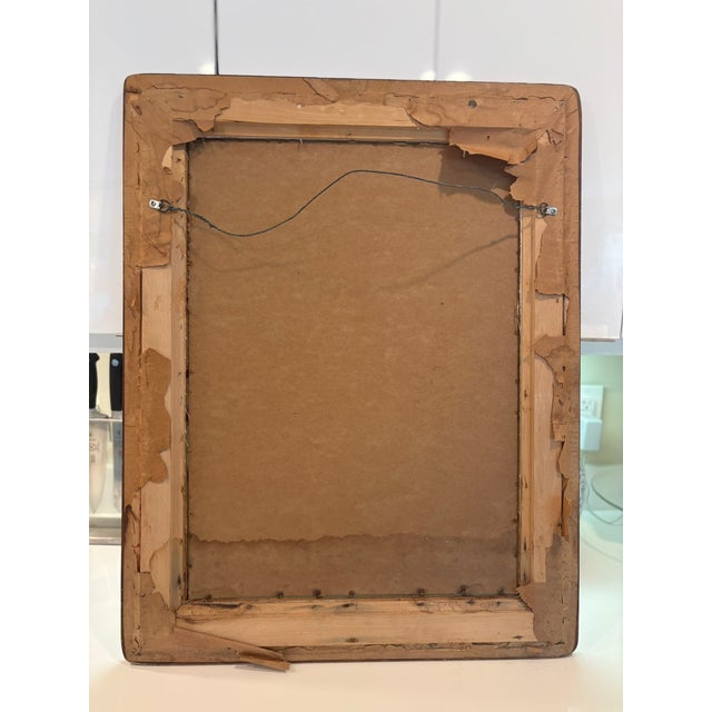 Vintage Pheasants & Flowers Framed Gold Gilt Frame Chinoiserie Wall Art For Sale - Image 16 of 16