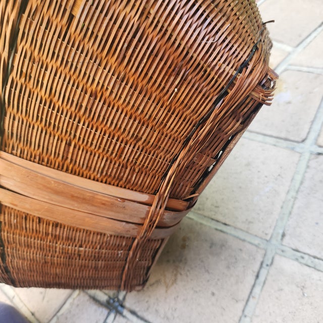 Early 20th Century Shopping Basket For Sale - Image 4 of 5