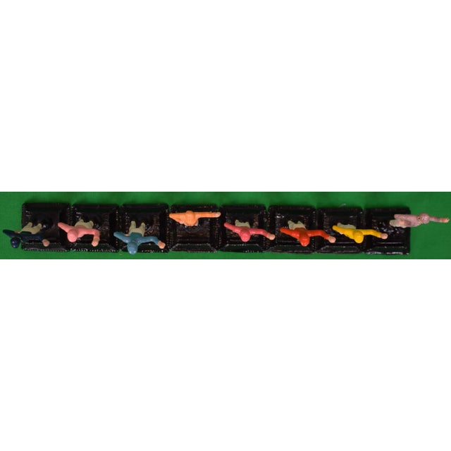 Traditional Set of Eight "21" Club Jockey Place Card Holders For Sale - Image 3 of 11