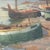 Jules Van De Leene, Stranded Boats, Gouache, 1920s For Sale - Image 7 of 13