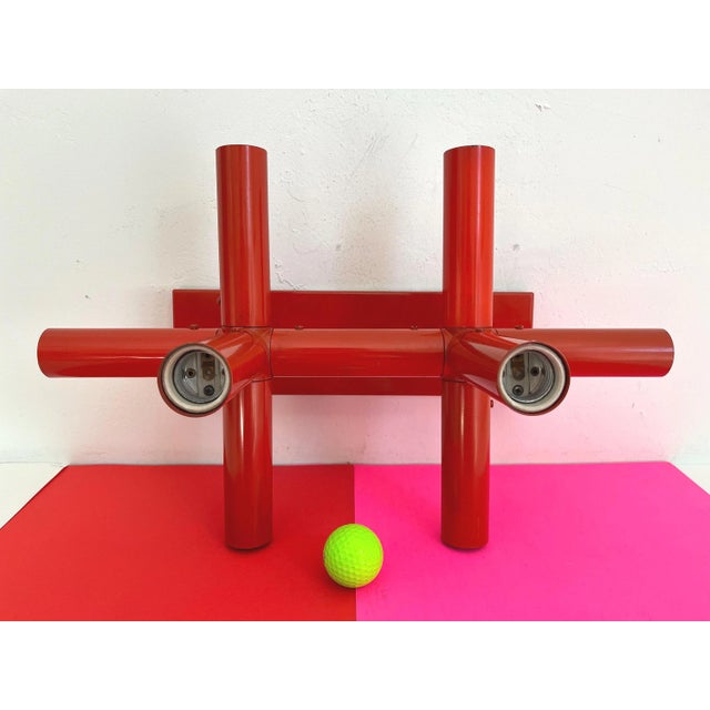 Mid 20th Century Modern Lightolier Molecule Wall Light by Dorner For Sale - Image 5 of 18