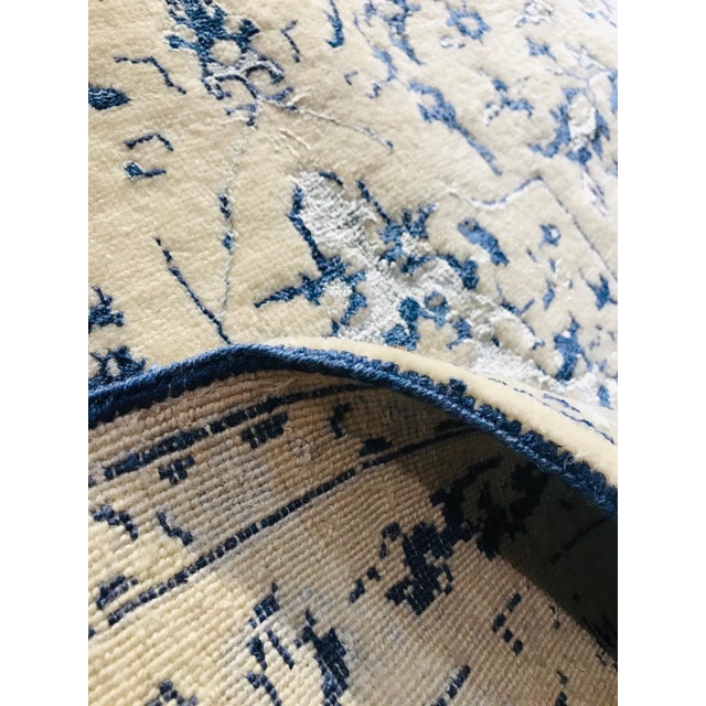 Vintage Indian Rug, 1980s For Sale - Image 10 of 12