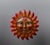 Vintage Pine Hand-Carved Sun, 1970s For Sale - Image 10 of 13