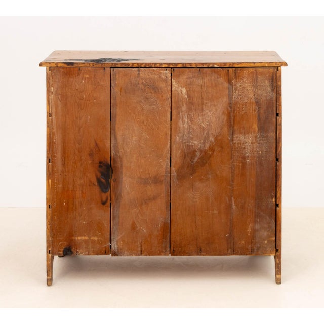 Brown Victorian Pine Chest of Drawers, With Four Drawers. For Sale - Image 8 of 8
