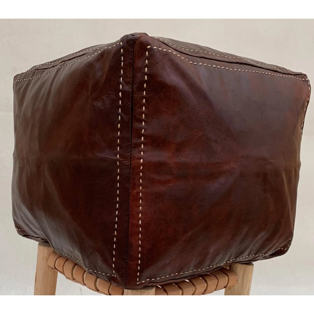 The most amazing Moroccan poufs made by super craftsmen from the best quality of goats leather that processed naturally by...