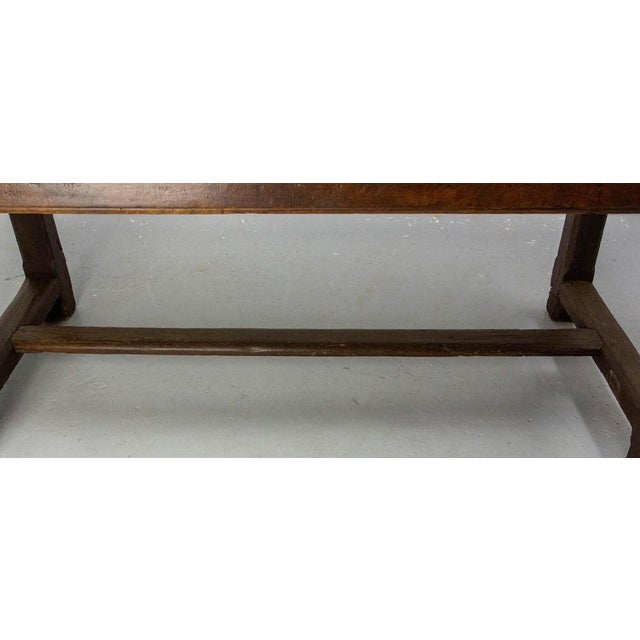 French Provincial Dining Table in Oak and Beech, 18th Century For Sale - Image 9 of 16