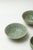 Green Japanese Ceramic Bowl With Kiln-Transformed Veined Patterns - Set of 4 For Sale - Image 8 of 8