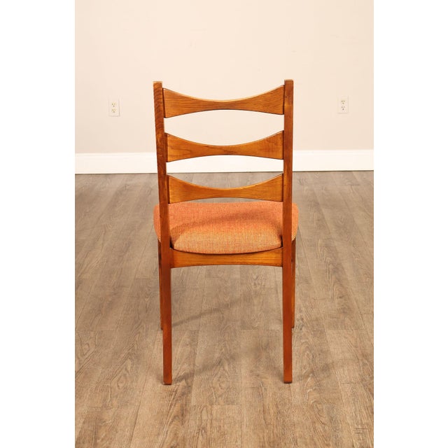 Lane Rhythm Mid Century Modern Set Of Six Walnut Dining Chairs For Sale - Image 13 of 18