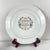 White Dinner Plates with Rouen Sainfoin Pattern from Gien, 1990, Set of 8 For Sale - Image 8 of 12