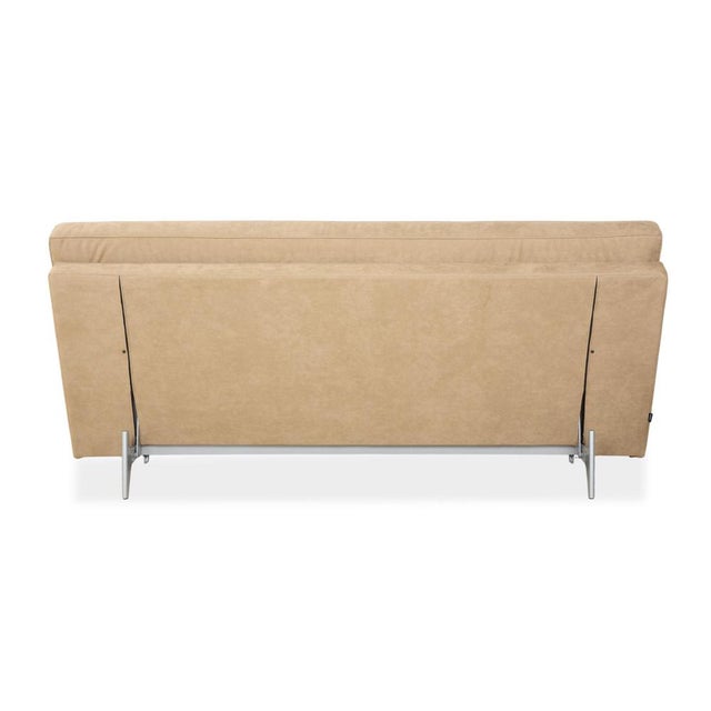 Khaki Fabric Nomad Two-Seater Sleeper Sofa with Manual Function from Ligne Roset For Sale - Image 11 of 13