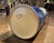 Blue Mid 20th Century Mid-Century French Blue & White Painted Porcelain Umbrella Stand For Sale - Image 8 of 9