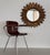 Mid-Century Baroque Italian Sunburst Giltwood Wall Mirror, 1940s For Sale - Image 16 of 18