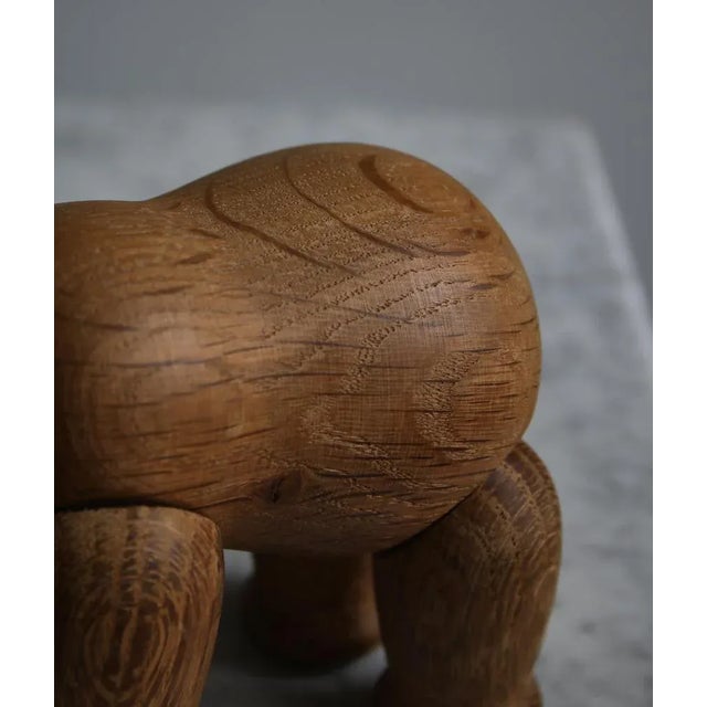 Wood Oak Elephant Toy by Kay Bojesen, 1950s, Denmark For Sale - Image 7 of 12