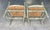 Green Charles Pollock for William Switzer English Spindle Back Armchairs -Pair For Sale - Image 8 of 10
