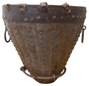 North African Brutalist Water Bucket, 1850s