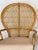 Pair Bamboo & Rattan Fan Back Arm Chairs For Sale - Image 17 of 18