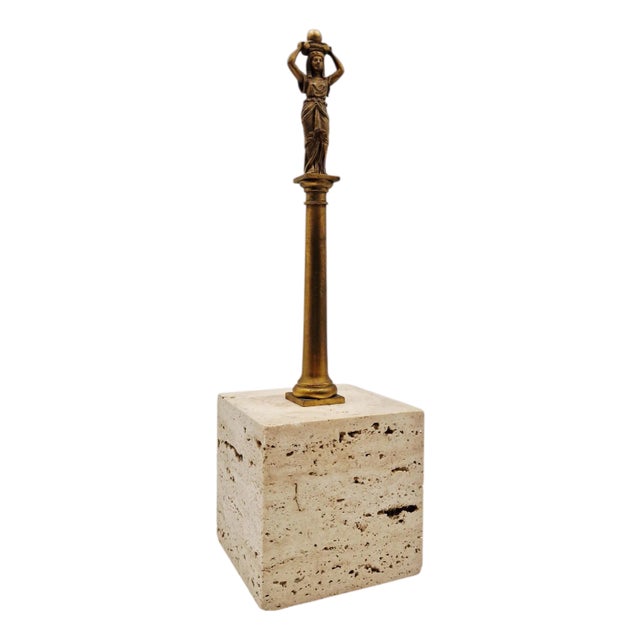 Gilded Bronze Sculpture Inspired by Ancient Egypt, Late 1800s For Sale