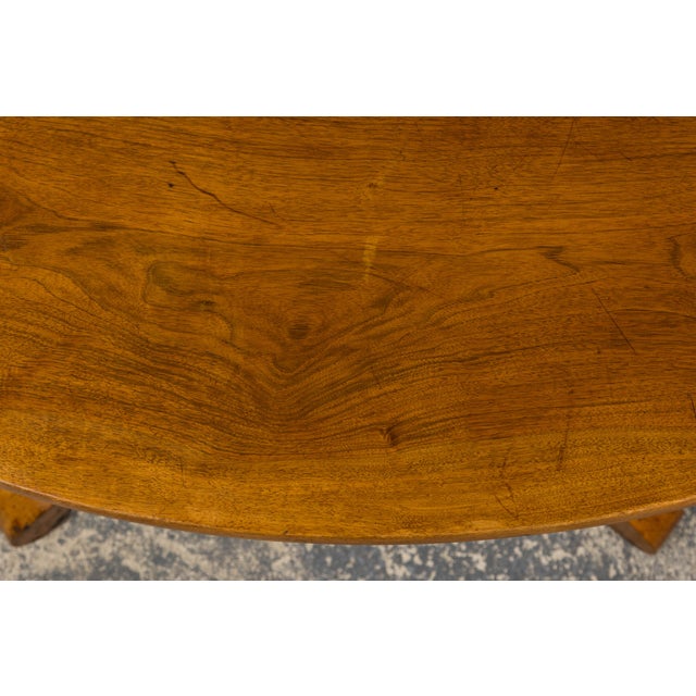 Early 20th Century Antique French Louis Philippe Style Walnut Tilt-Top Gueridon Center Table For Sale - Image 5 of 17