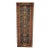 Antique Persian Farahan Sarouk Runner, Hand-Knotted Wool, All-Over Geometric Pattern, Navy & Rust, 4x10 For Sale