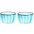 Set of 2 Edie light blue bowl by Purho Dimensions: D 40 x H 25 cm Materials: Glass Other colours available. Purho is a new...
