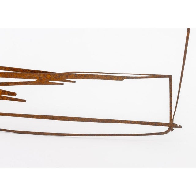 Early 21st Century John Kelly "Cow Up a Tree" Steel Sculpture For Sale - Image 5 of 12