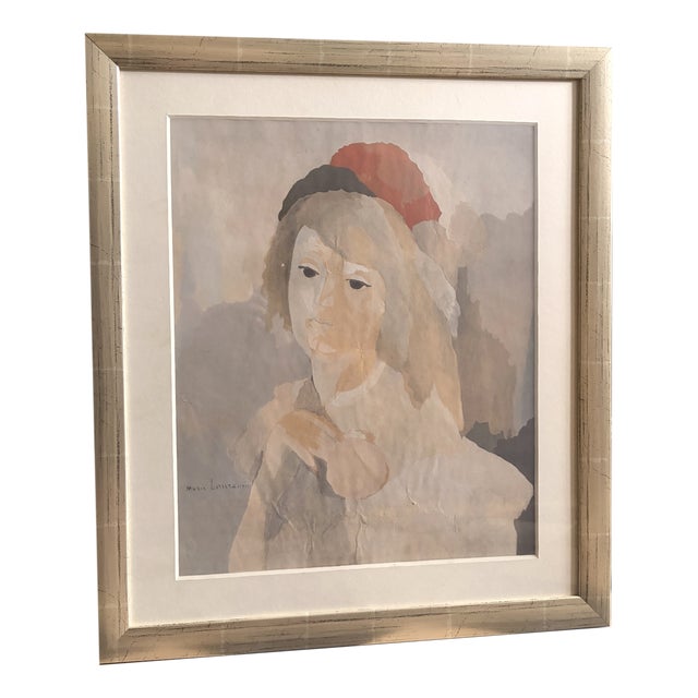 Marie Laurencin, Portrait of a Young Girl, 1920s, Lithograph For Sale