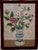 American Americana Hand Hooked Rug With Floral Bouquet in Vase Circa 1930 For Sale - Image 3 of 3
