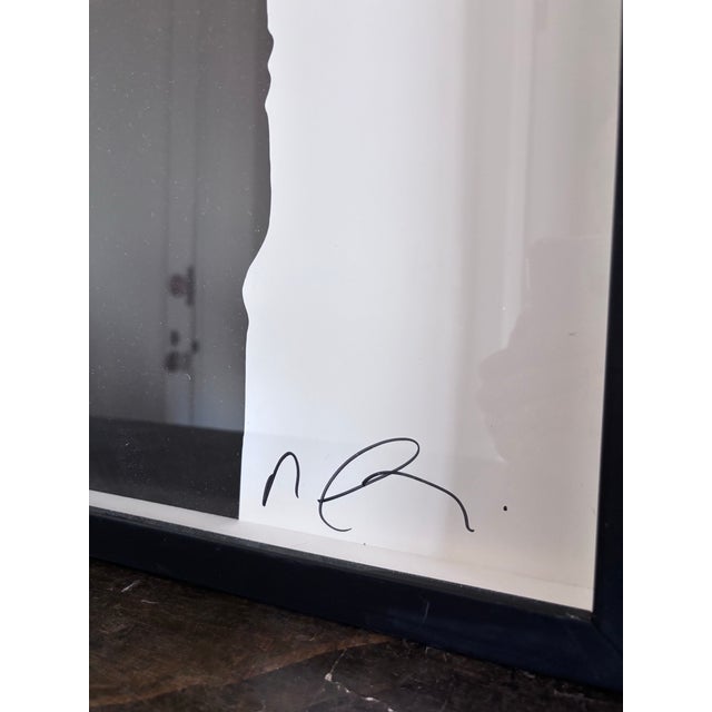 1990s 1990s Robert Longo Men in the Cities: Eric & Gretchen 1991 Hand-Signed Offset Lithograph Posters, Matching Framed Pair – Act Up / Amnesty Benefit For Sale - Image 5 of 6