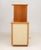 Gabriella Crespi Style Vintage Wicker and Walnut Tv Cabinet For Sale In New York - Image 6 of 12