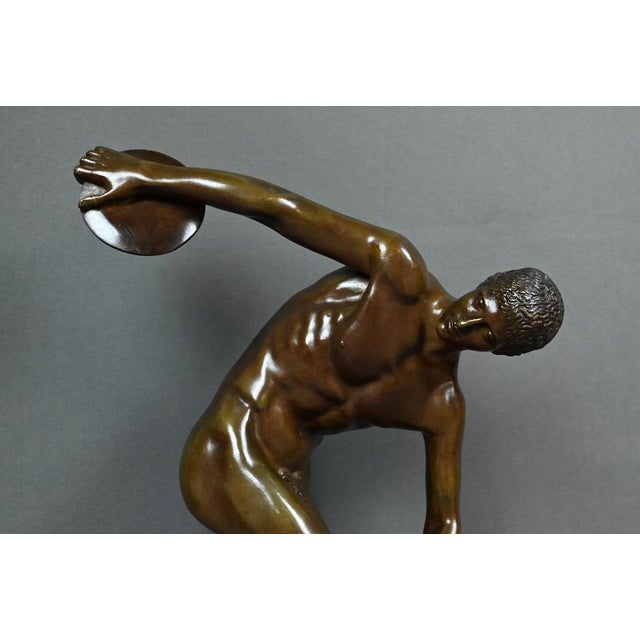 After Myron, The Discus Thrower, Early 20th Century, Bronze For Sale - Image 5 of 18