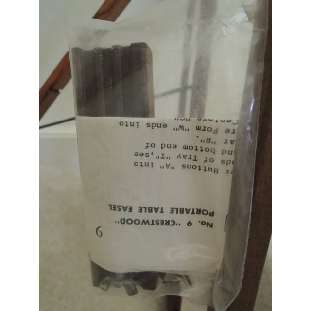 Wood Anco Bilt Tabletop Easel Wood Picture Stand Art Display Folding Portable Easel For Sale - Image 7 of 8