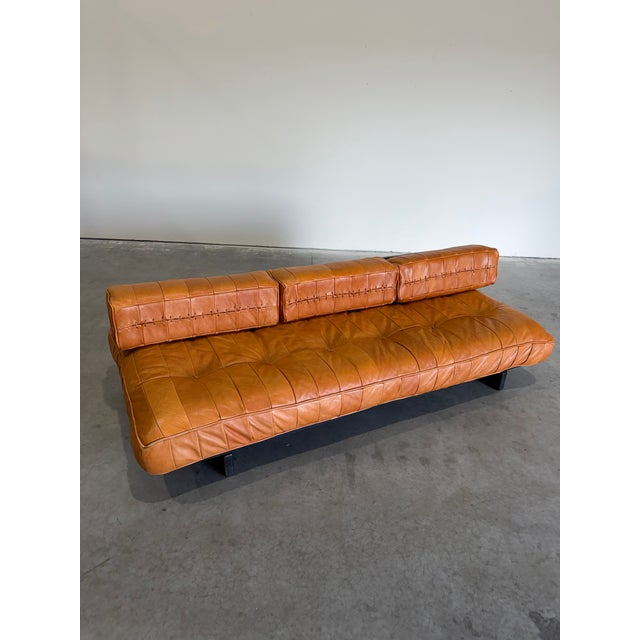 Vintage 1970's De Sede Attrb Ds 80 Patchwork Leather Daybed For Sale - Image 12 of 12