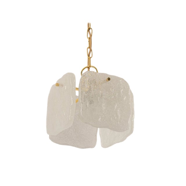 Petite Murano Glass Pendant Light by Kalmar, Germany, 1960s For Sale