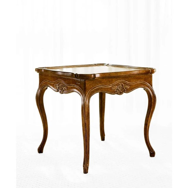 2000 - 2009 Louis XV Provincial Style Side Tables - "Laurentine" a Pair For Sale - Image 5 of 6